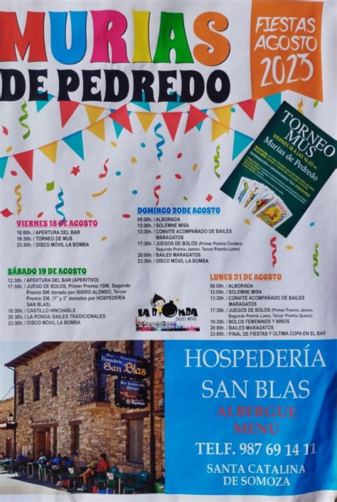 Fiestas En Murias De Pedredo El Carballal Del Oro