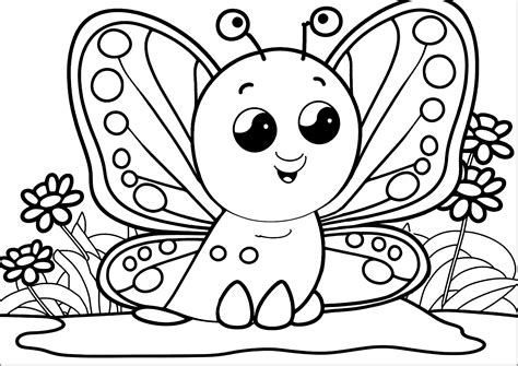 Mariposas Just Color Niños Dibujos Para Colorear Para