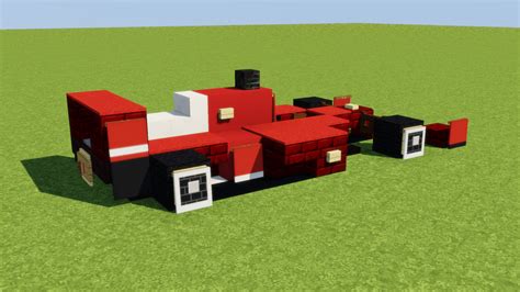 Ferrari Formula 1 Racing Car Minecraft Map