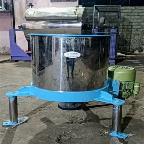 Semi Automatic Stainless Steel 20 Kg Hydro Extractor Machine At Rs