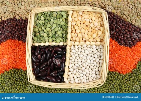 Peas Beans Lentils Stock Photo Image Of Lentil Ingredient 4268484