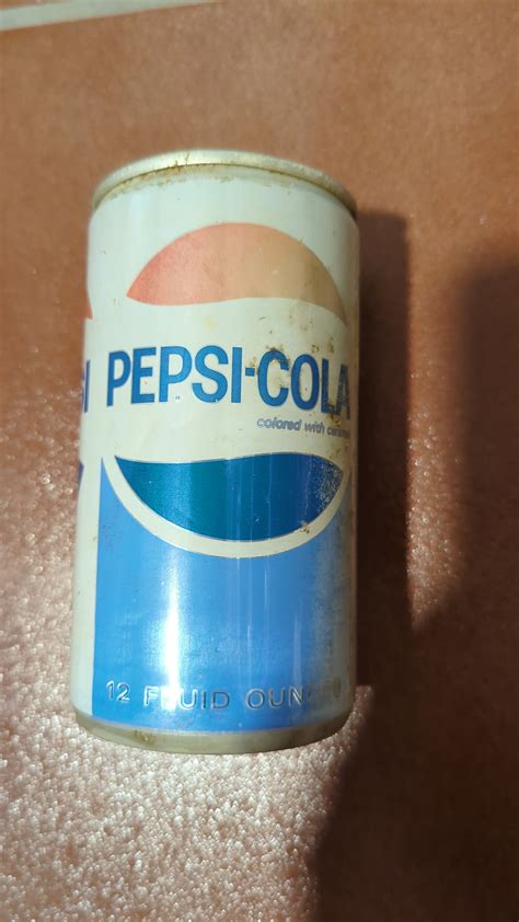 Old Pepsi can found while doing a clean up : r/Pepsi