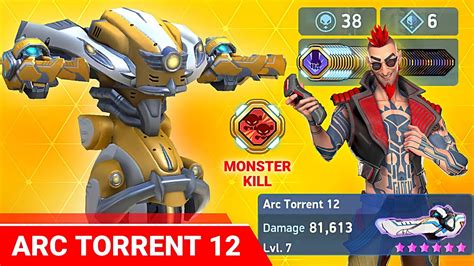 Arc Torrent 12 New Weapon Killshot Mech Arena YouTube