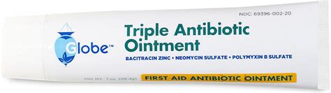 Globe Pack Triple Antibiotic First Aid Ointment Oz First Aid