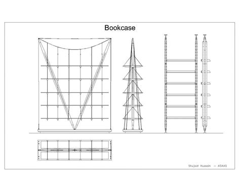 Bookcase Thousands Of Free Cad Blocks