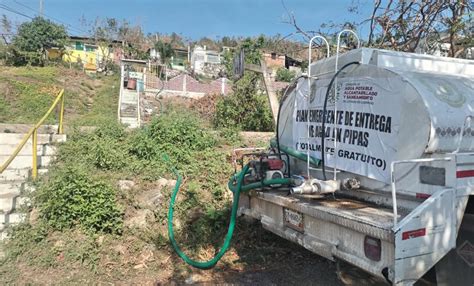 Se Restablece De Manera Paulatina Servicio De Agua En Acapulco Capaseg