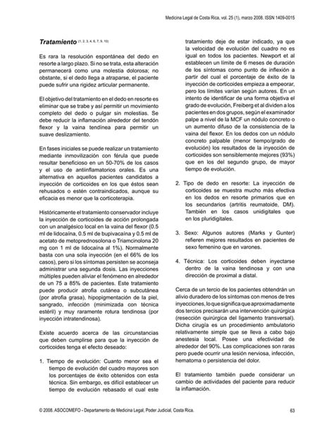 Tenosinovitis Estenosante Dedo En Resorte PDF