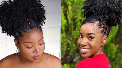 Beautiful Puff Hairstyles For Naturals Youtube