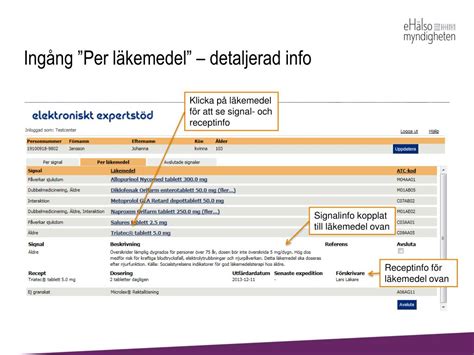 Ppt Elektroniskt Expertst D Ees Fl De Web Gr Nssnitt P Apotek