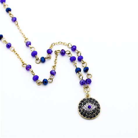 Evil Eye Beads Necklace Imsmistyle