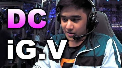 Digital Chaos Vs Ig Vitality Ti Lower Bracket Dota Youtube