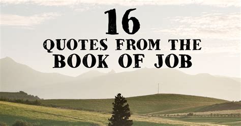 16 Quotes From The Book Of Job – Famous Bible Scriptures ...