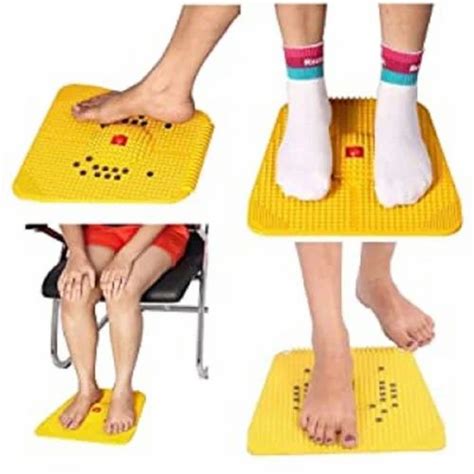 Yellow Plastic Acupressure Mat Model Name Number Nnn At Rs