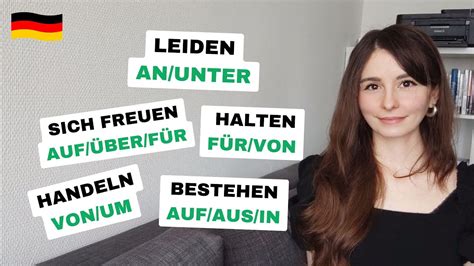 Verben mit mehreren Präpositionen B2 C1 C2 YouTube