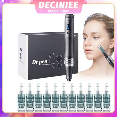 Dr Pen Ultima M With Pcs Needles Microneedling Pen Electric Wireless