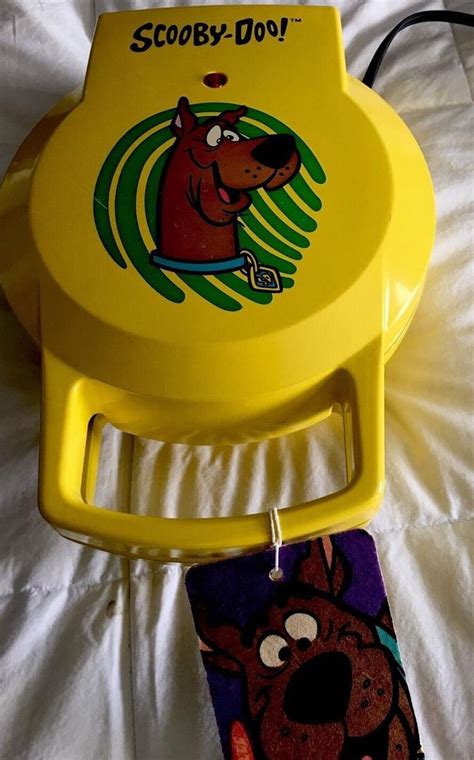 Nwt Salton Scooby Doo Waffle Maker W Model Sd Waf Head Pancake