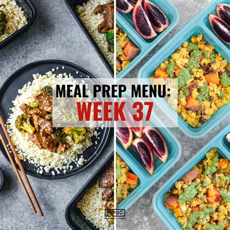 Meal Prep Menu 2023 Week 37 Meal Prep On Fleek