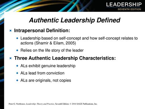 Characteristics Of Authentic Leadership