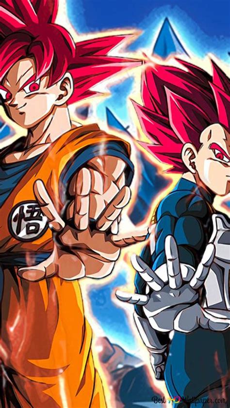 Super Saiyan God Goku Y Vegeta De Dragon Ball Super Super Broly