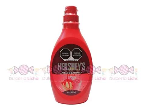 Jarabe Hersheys Sabor Fresa 589g en venta en Hidalgo Michoacán por