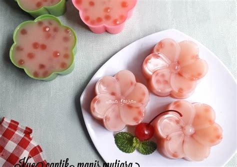 Resep Kue Cantik Manis Mutiara Oleh Mama Fathan Cookpad