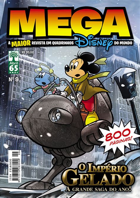 Blog do XANDRO Gibis Disney MEGA Disney N9 A capa Seleção de HQs