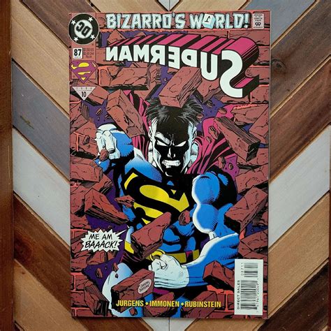 SUPERMAN 87 DC 1994 HIGH GRADE BIZARRO Returns Lex Luthor