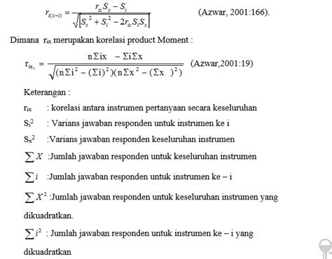 Menghitung Validitas Dengan Excel Microsoft