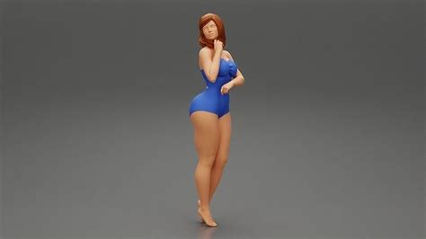 Sexy Thong One Piece Swimsuit 3d Model 3d Printable Cgtrader