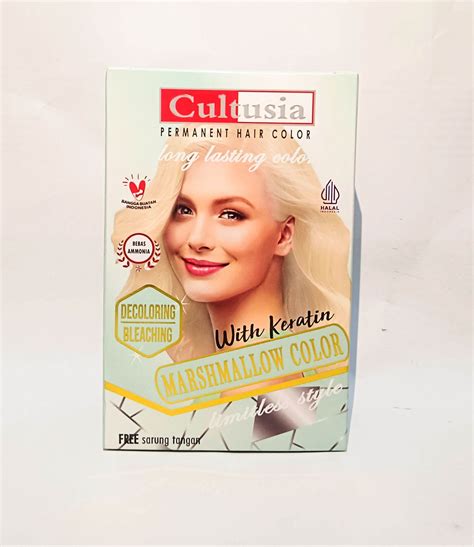 Cultusia Marshmallow Hair Decoloring Bleaching 30ml Lazada Indonesia