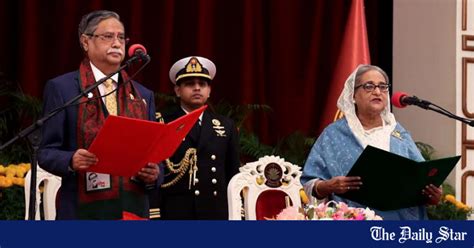 Sheikh Hasina Sworn In As Prime Minister Hasina Sworn In As Pm For