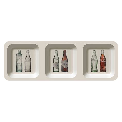 Petisqueira Coca Cola Melamine Retangular Bottle Evolution B Submarino