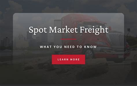 Spot Market Freight Beitler Logistics