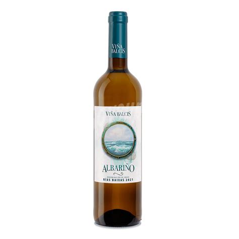 VIÑA BALCIS Vino blanco albariño DO Rías Baixas Botella 75 cl