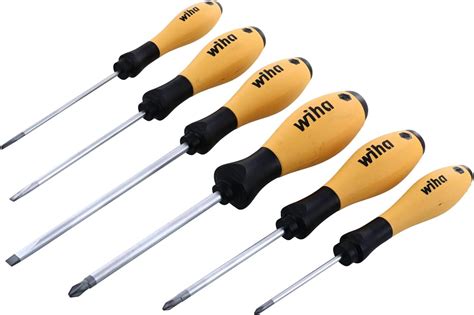 Amazon Wiha 30292 6 Piece Slotted And Phillips Screwdriver Set ESD