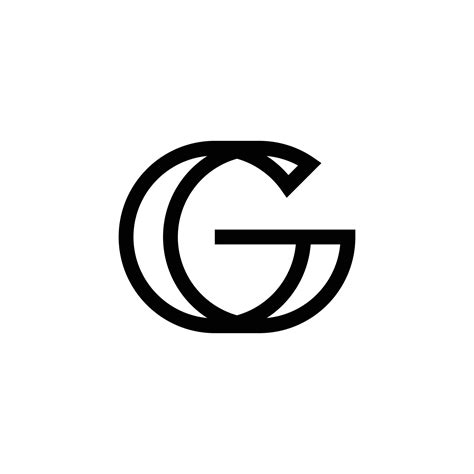 Modern Monogram Letter G Logo Design Vector Art At Vecteezy