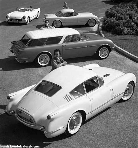 Corvettes for 1954 The production model, the Corvair fastback coupe ...