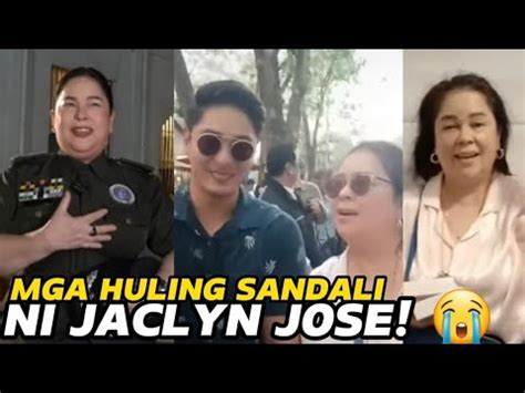 HULING SANDALI Ni JACLYN JOSE BAGO PUMANAW NAKAKADUROG NG PUSO KASAMA