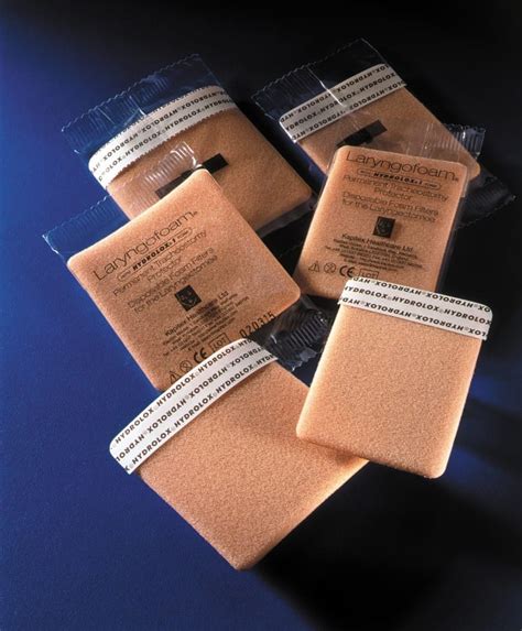 Дыхательный фильтр для трахеостомы KAPITEX Laringofoam из вспененного ...