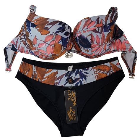 BIKINI STRÓJ KĄPIELOWY PUSH UP DUŻY BIUST ETNA 7508528290 oficjalne