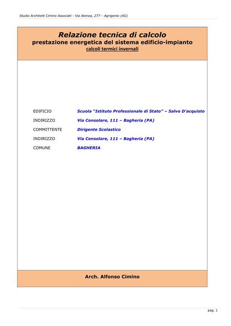 PDF Relazione Tecnica Di Calcolo Cittametropolitana Pa It