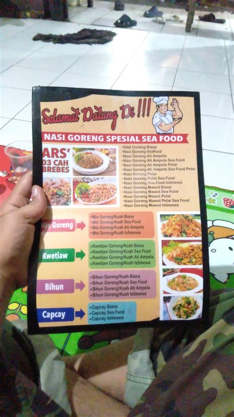 Carta Del Restaurante NASI GORENG SEAFOOD DAN PECEL LELE Bandung