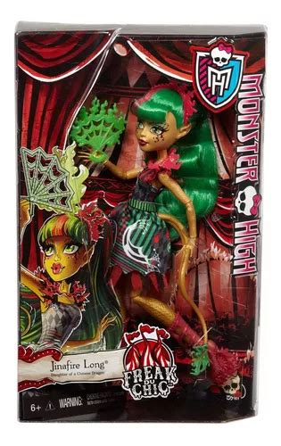 Monster High Freak Du Chic Jinafire Long Doll Parcelamento Sem Juros