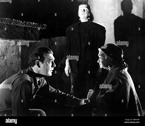 FRANKENSTEIN MEETS THE WOLF MAN Lon Chaney Jr Bela Lugosi Maria