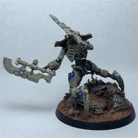 Painted A Necron Skorpekh Destroyer Cc Welcome Rminipainting