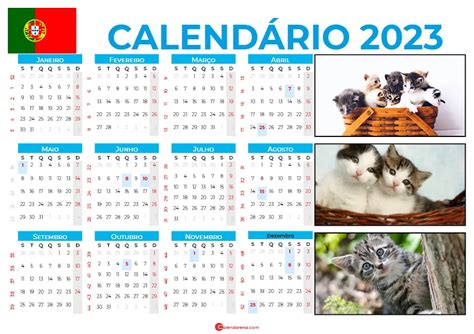 Calendario 2023 Portugal Para Imprimir