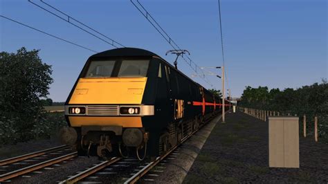 Train Simulator 2021 Newcastle To Edinburgh Through The Ages Ap Class 91 Mk4 Gner Youtube