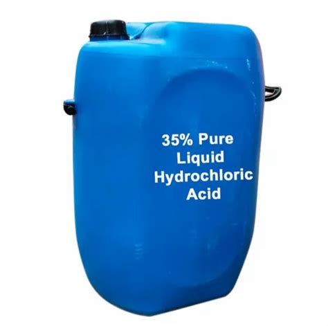 For Industrial Hydrochloric Acid HCL 33 35 28 50 Kg At Rs 11