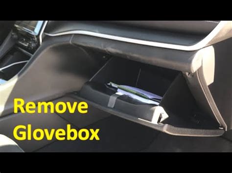 Remove Glovebox Jeep Grand Cherokee Glove Box Take Off Removal Glove