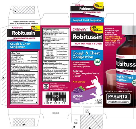 Order Dextromethorphan Hydrobromide Guaifenesin Childrens Robitussin